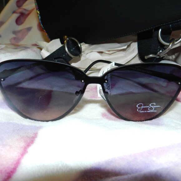 Jessica Simpson Aviator Sunglasses Women's UVA/ UVB Protective 🆕FAST⌚📦🏃💨🚚 - Picture 1 of 16